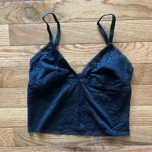 Black Lace Top